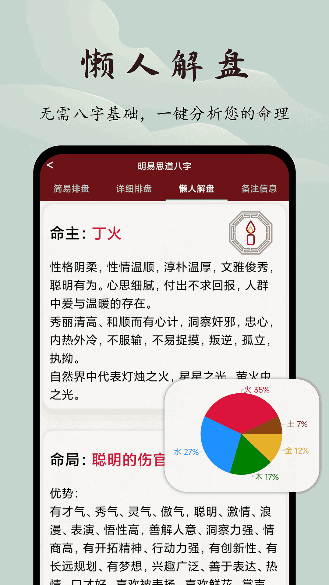 明易思道八字